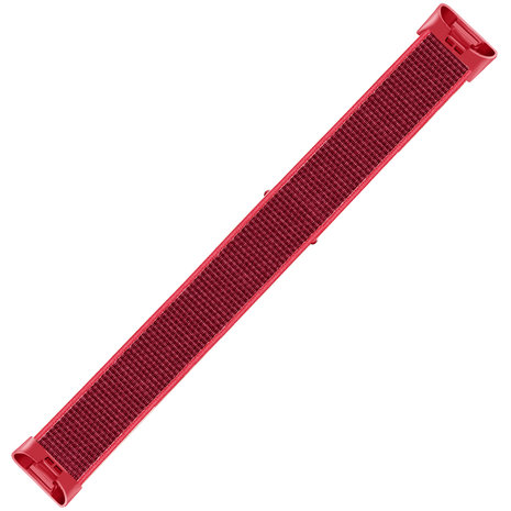 Strap-it® Strap-it Fitbit Charge 3 nylon bandje (rood)