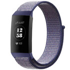 Strap-it® Strap-it Fitbit Charge 4 nylon band (donkerblauw)