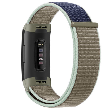 Strap-it® Strap-it Fitbit Charge 4 nylon band (kaki)