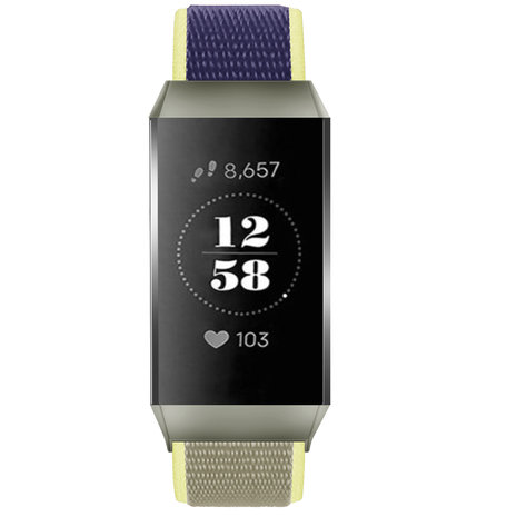 Strap-it® Strap-it Fitbit Charge 4 nylon band (kaki)