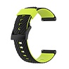 Strap-it® Strap-it Suunto 7 siliconen bandje (lichtgroen/zwart) Strap-it® Strap-it Suunto 7 siliconen bandje (lichtgroen/zwart)