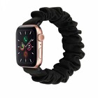 Strap-it® Strap-it Apple Watch Scrunchie bandje (zwart)