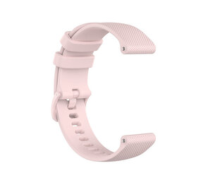 Strap-it® Luxe siliconen horlogeband 22mm - universeel - roze
