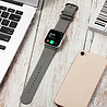 Strap-it® Strap-it Apple Watch nylon gesp bandje (grijs) Strap-it® Strap-it Apple Watch nylon gesp bandje (grijs)