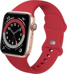 Strap-it® Strap-it Apple Watch siliconen bandje (rood)