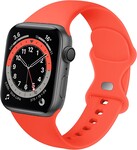 Strap-it® Strap-it Apple Watch siliconen bandje (koraal)