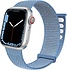 Apple Watch nylon loop bandje (blauw)