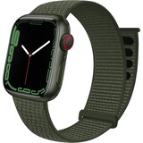 Strap-it® Apple Watch nylon loop bandje (legergroen)