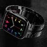 Strap-it® Strap-it Apple Watch steel iron band (zwart) Strap-it® Strap-it Apple Watch steel iron band (zwart)