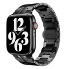 Strap-it® Strap-it Apple Watch steel iron band (zwart)
