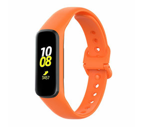 Strap-it® Samsung Galaxy Fit 2 siliconen bandje (oranje)
