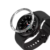 Strap-it® Samsung Galaxy Watch 4 Classic 46mm bezel ring tijd (zilver)
