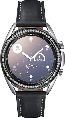 Samsung Galaxy Watch 3 41mm bezel ring black diamond Smartwatchbanden