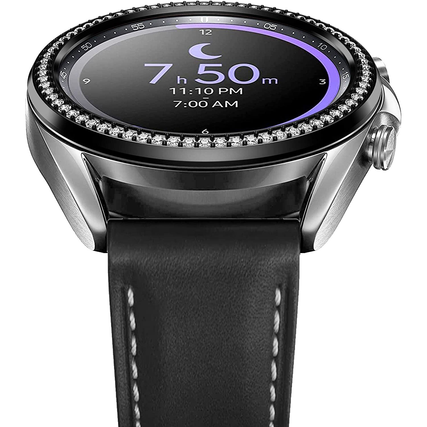 Samsung Galaxy Watch 3 41mm bezel ring black diamond Smartwatchbanden