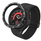 Strap-it® Samsung Galaxy Watch 5 Pro bezel ring tijd (zwart)