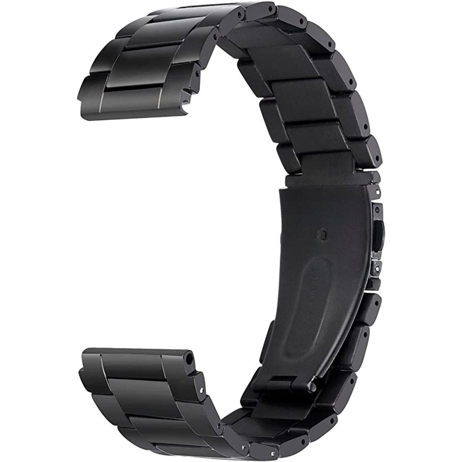 Garmin Vivoactive 4s titanium band 40mm zwart Smartwatchbanden