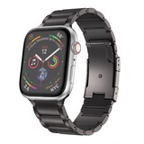 Strap-it® Apple Watch 8 Titanium bandje (grijs)