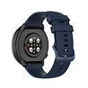 Strap-it® Strap-it Luxe siliconen horlogeband 22mm - universeel - donkerblauw Strap-it® Strap-it Luxe siliconen horlogeband 22mm - universeel - donkerblauw