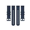 Strap-it® Strap-it Luxe siliconen horlogeband 22mm - universeel - donkerblauw Strap-it® Strap-it Luxe siliconen horlogeband 22mm - universeel - donkerblauw