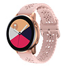 Strap-it® Strap-it Samsung Galaxy Watch Active siliconen bandje met patroon (roze) Strap-it® Strap-it Samsung Galaxy Watch Active siliconen bandje met patroon (roze)