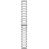 Strap-it® Strap-it Samsung Galaxy Watch 3 45mm stalen band (zilver/wit) Strap-it® Strap-it Samsung Galaxy Watch 3 45mm stalen band (zilver/wit)