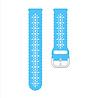 Strap-it® Strap-it Amazfit GTS 3 siliconen bandje met patroon (lichtblauw) Strap-it® Strap-it Amazfit GTS 3 siliconen bandje met patroon (lichtblauw)