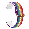 Strap-it® Strap-it Taste the Rainbow Honor Magic Watch 2 42mm bandje Strap-it® Strap-it Taste the Rainbow Honor Magic Watch 2 42mm bandje