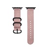 Strap-it® Strap-it Apple Watch nylon gesp bandje (roze) Strap-it® Strap-it Apple Watch nylon gesp bandje (roze)
