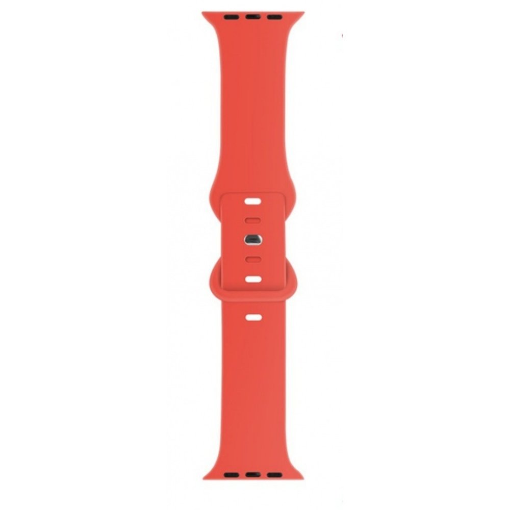 Strap-it® Strap-it Apple Watch siliconen bandje (koraal)