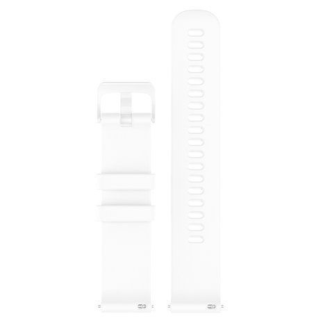 Strap-it® Strap-it Garmin Venu 2s siliconen bandje - 40mm - wit