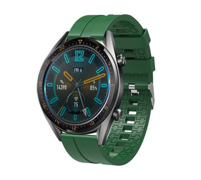 Strap-it® Huawei Watch GT 2 extreme silicone band (legergroen)
