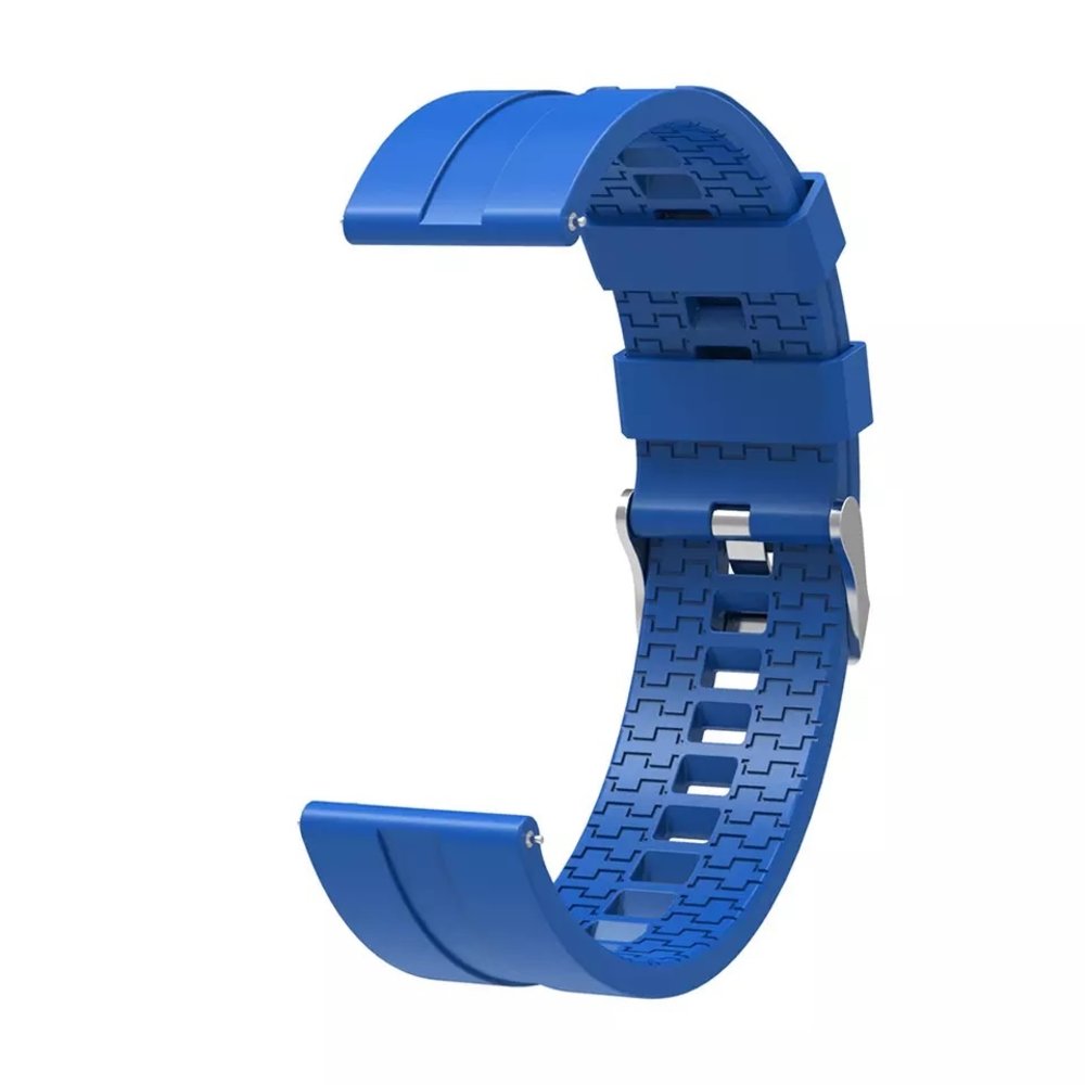 Strap-it® Strap-it Xiaomi Amazfit Bip extreme silicone band (blauw)