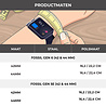 Strap-it® Strap-it Fossil Gen 6 44mm stalen band (zwart) Strap-it® Strap-it Fossil Gen 6 44mm stalen band (zwart)