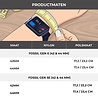 Strap-it® Strap-it Fossil Gen 6 - 44mm nylon band (lila) Strap-it® Strap-it Fossil Gen 6 - 44mm nylon band (lila)