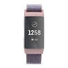 Strap-it® Strap-it Fitbit Charge 4 nylon band (roze) Strap-it® Strap-it Fitbit Charge 4 nylon band (roze)