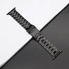 Strap-it® Strap-it Apple Watch titanium grain band (zwart) Strap-it® Strap-it Apple Watch titanium grain band (zwart)
