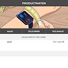 Strap-it® Strap-it Samsung Galaxy Watch 5 Pro siliconen bandje (koffiebruin) Strap-it® Strap-it Samsung Galaxy Watch 5 Pro siliconen bandje (koffiebruin)