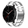 Strap-it® Strap-it Amazfit GTR 2 stalen band (zilver/wit) Strap-it® Strap-it Amazfit GTR 2 stalen band (zilver/wit)