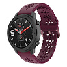 Strap-it® Strap-it Amazfit GTR 42mm siliconen bandje met patroon (bordeaux) Strap-it® Strap-it Amazfit GTR 42mm siliconen bandje met patroon (bordeaux)