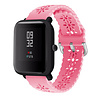 Strap-it® Strap-it Xiaomi Amazfit Bip siliconen bandje met patroon (knalroze) Strap-it® Strap-it Xiaomi Amazfit Bip siliconen bandje met patroon (knalroze)