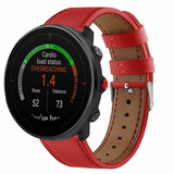Strap-it® Polar Vantage M leren bandje (rood) Strap-it® Polar Vantage M leren bandje (rood)