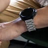 Strap-it® Strap-it Stalen horlogeband 20mm - universeel - zilver Strap-it® Strap-it Stalen horlogeband 20mm - universeel - zilver