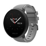 Strap-it® Polar Ignite 3 siliconen bandje (grijs)