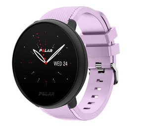 Strap-it® Polar Ignite 3 siliconen bandje (lila)
