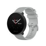 Strap-it® Polar Ignite 3 luxe siliconen bandje (grijs)