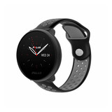 Strap-it® Polar Ignite 3 sport band (zwart/grijs)
