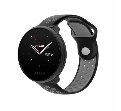 Strap-it® Strap-it Polar Ignite 3 sport band (zwart/grijs)