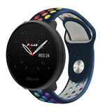 Strap-it® Polar Ignite 3 sport band (donkerblauw/kleurrijk)