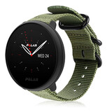 Strap-it® Polar Ignite 3 nylon gesp bandje (groen)