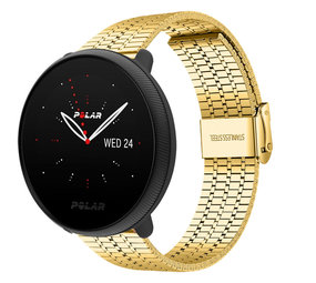 Strap-it® Polar Ignite 3 roestvrij stalen bandje (goud) Strap-it® Polar Ignite 3 roestvrij stalen bandje (goud)